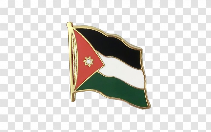 Flag Of Jordan Lapel Pin Syria - Emblem Transparent PNG