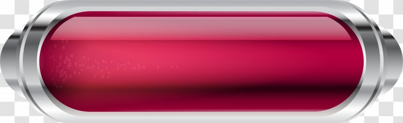 Red Push-button - Magenta - Hand Painted Button Transparent PNG