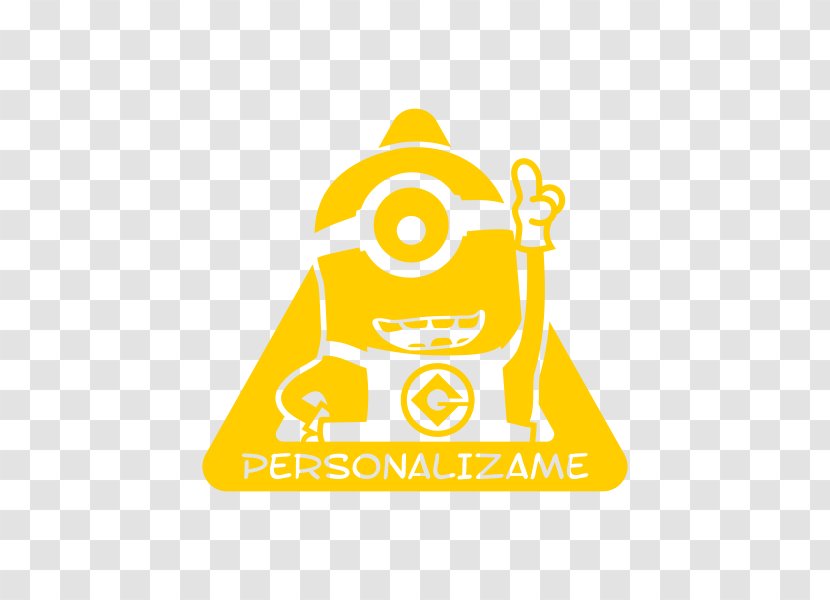 Sticker Minions Text Brand Logo - Infant - Bebe Transparent PNG