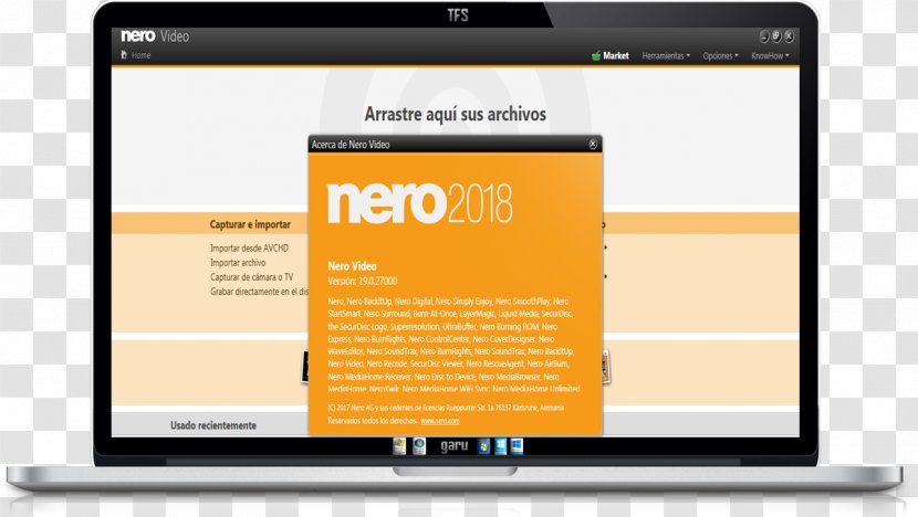 Workday, Inc. Nero Burning ROM Computer Software Multimedia - Windows 8 - Design Transparent PNG