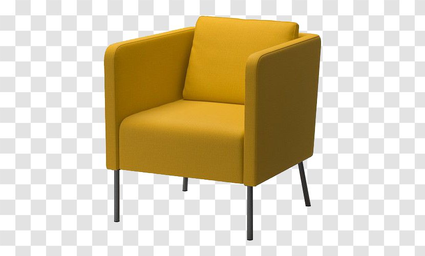 IKEA Catalogue Table Chair Couch - Ikea Family - Yellow Armchair Transparent PNG