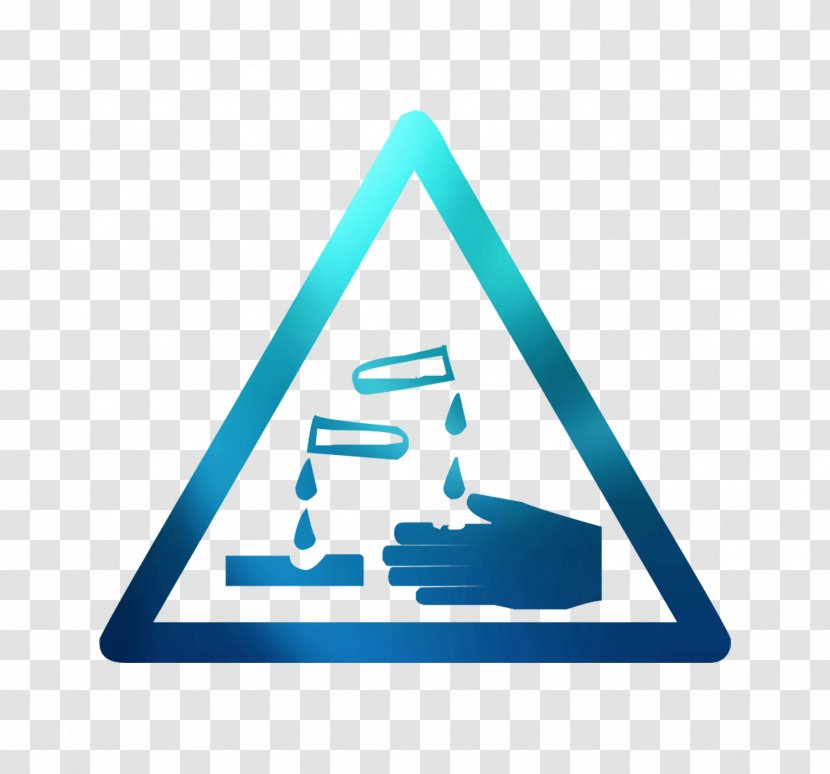 Corrosive Substance Warning Sign Hazard Symbol - Acid Transparent PNG