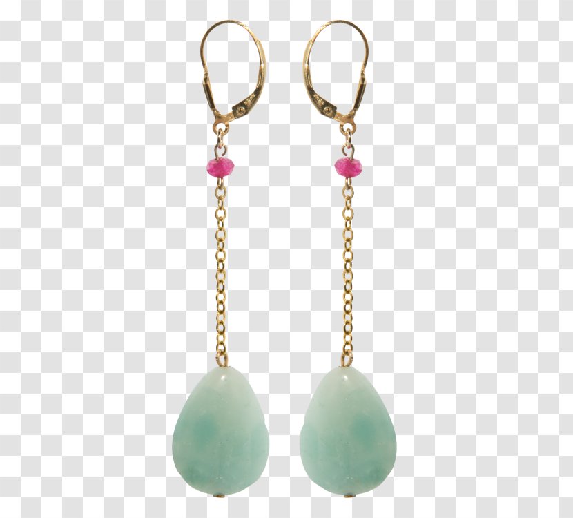 Turquoise Earring Amazonite Jewellery Jade - Lotus Rabbit Transparent PNG