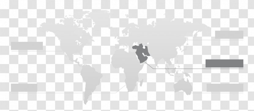 Globe World Map Atlas - Horse - Middle East Transparent PNG