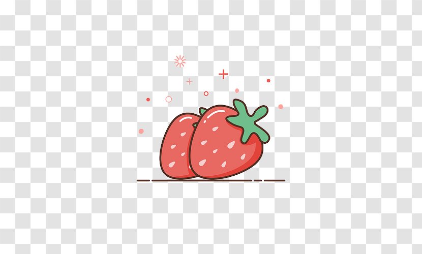 Strawberry Cartoon Aedmaasikas - Animation Transparent PNG