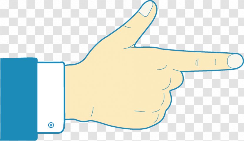 Finger Thumb Hand Gesture Line Transparent PNG
