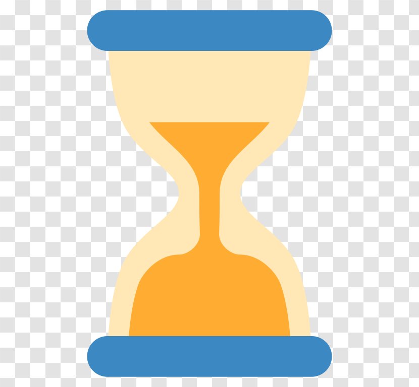 Emojipedia Hourglass Clock Sand - Sms Language - Tam Transparent PNG