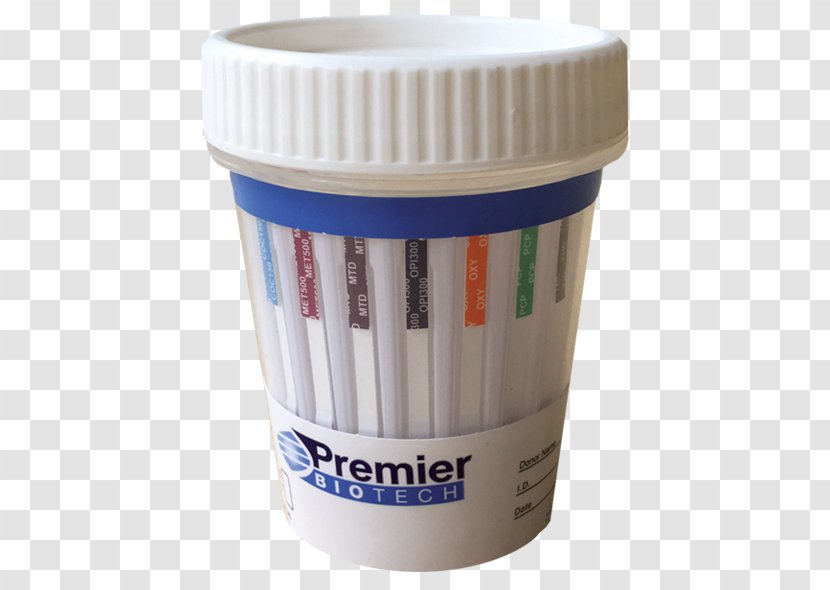 Ethyl Glucuronide Drug Test Clinical Urine Tests Cup - Plastic Transparent PNG