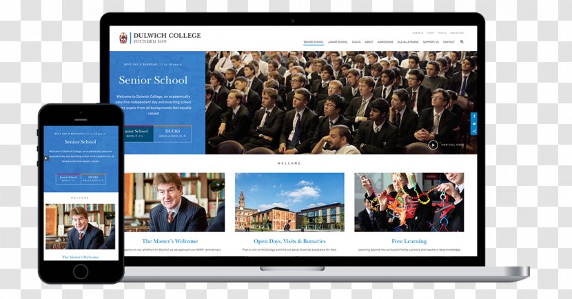 Dulwich College Suzhou School Website Independent - Media Transparent PNG