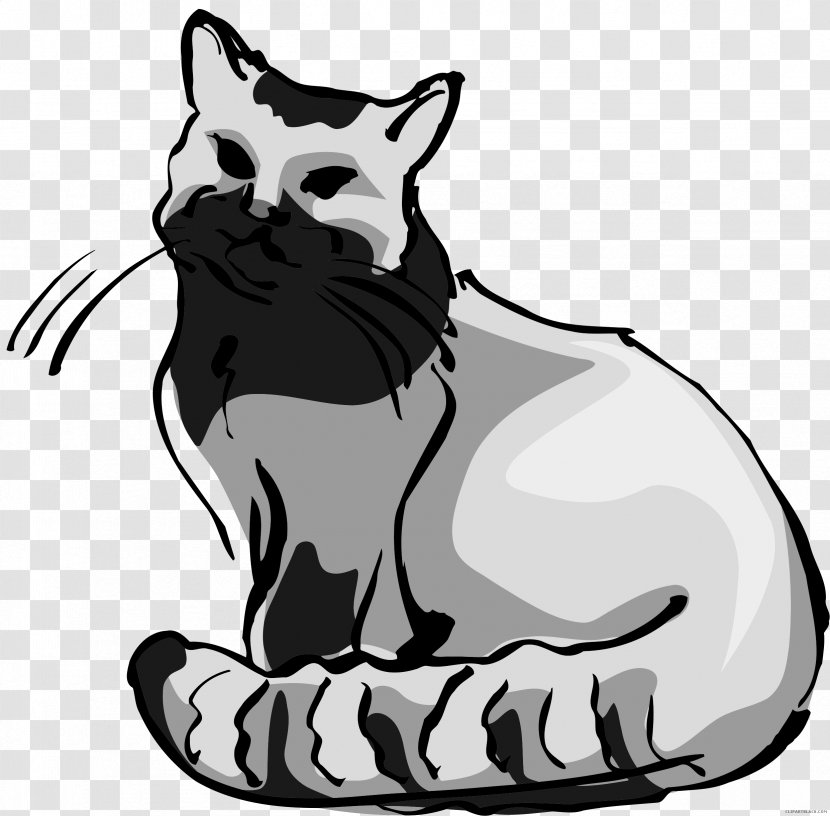 Cat Clip Art Openclipart Image - Tabby Transparent PNG