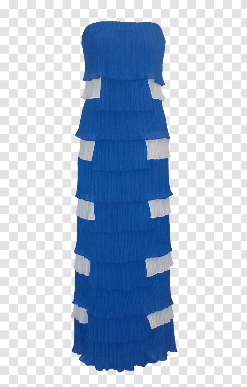 Cobalt Blue Dress Transparent PNG