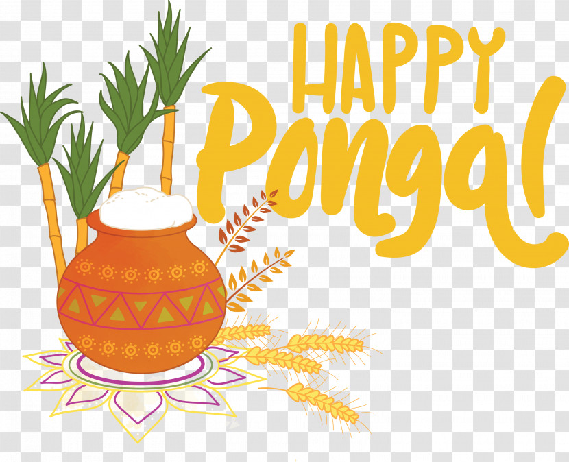 Pongal Happy Pongal Harvest Festival Transparent PNG