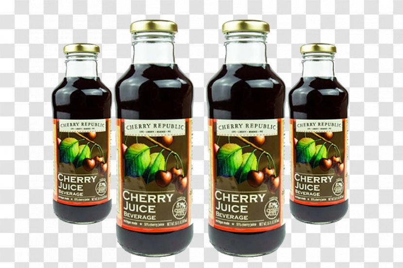 Juice Cherry Republic Liqueur Drink - Bottle Transparent PNG