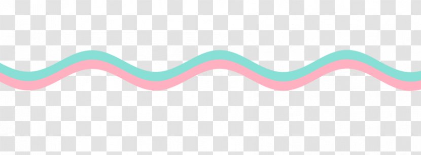 Line Pink M Angle - Aqua - Wawe Transparent PNG