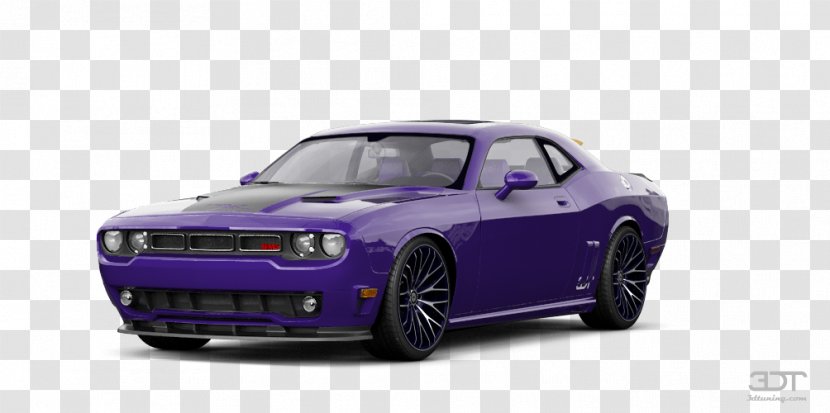 Muscle Car 2018 Dodge Challenger Sports - Hood Transparent PNG