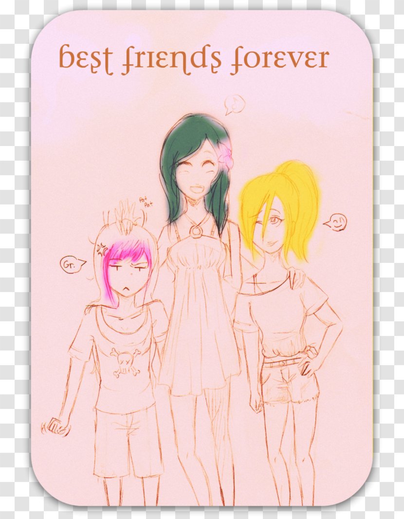 Homo Sapiens Friendship Human Behavior Sketch - Flower - Friends Forever Transparent PNG