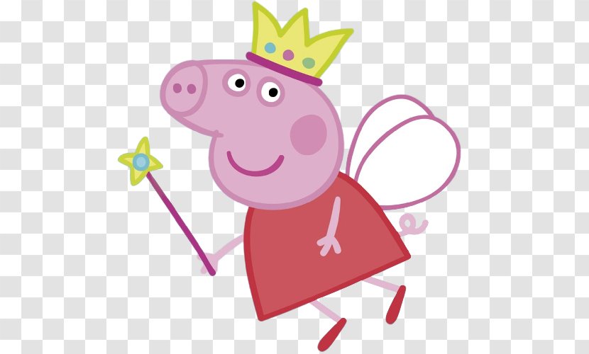 George Pig Daddy Clip Art - Watercolor - Peppa Transparent PNG
