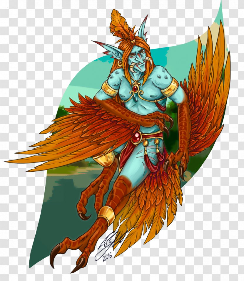 Mythology Legendary Creature Art Dragon - Cartoon - World Of Warcraft Transparent PNG