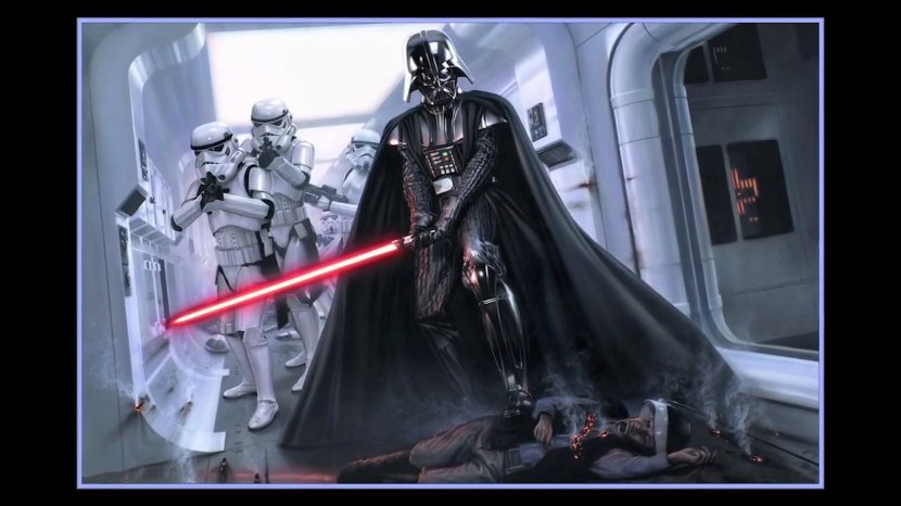 Anakin Skywalker Obi-Wan Kenobi Boba Fett Star Wars Film - Cartoon - Darth Vader Transparent PNG