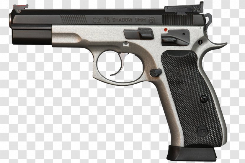 CZ 75 SP-01手枪 Shadow 2 Česká Zbrojovka Uherský Brod 9×19mm Parabellum - 919mm - Weapon Transparent PNG