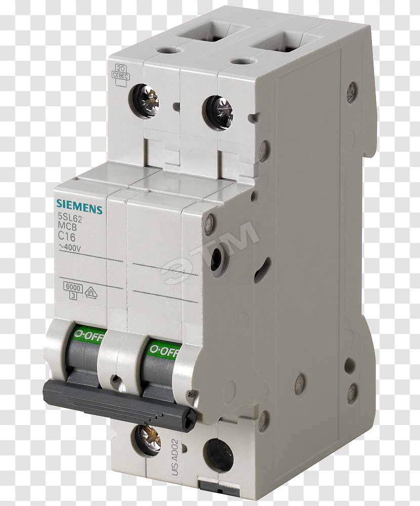 Circuit Breaker Switchgear Siemens Electrical Switches Low Voltage - Residualcurrent Device - Merlin Gerin Transparent PNG
