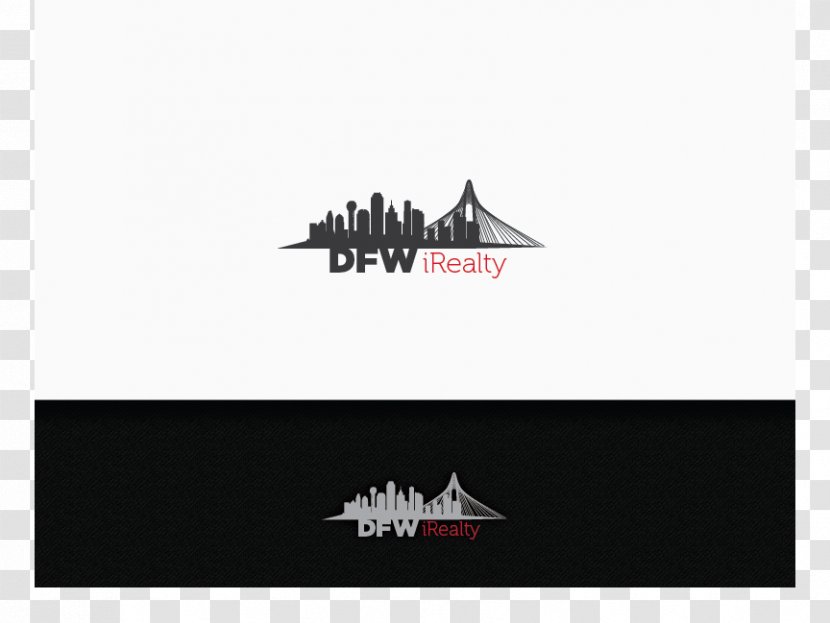 Logo Brand Font - Real Estate Business Card Transparent PNG