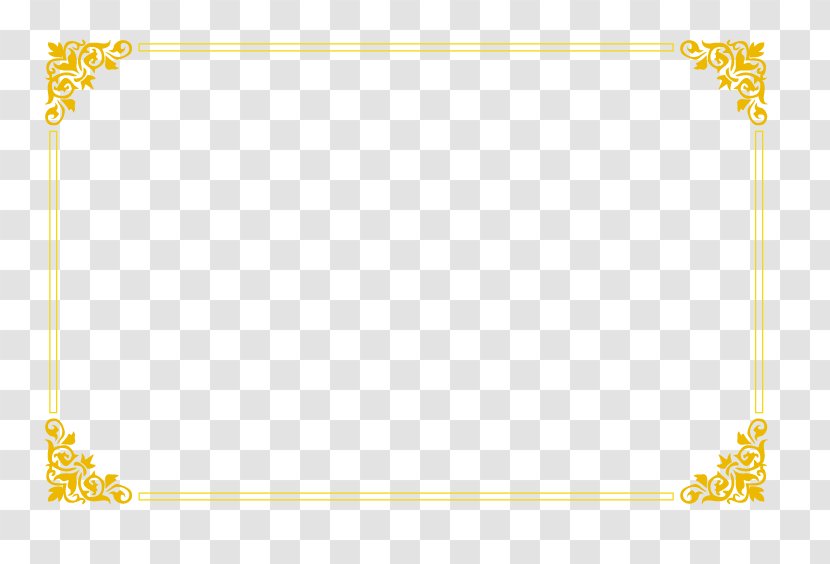 Certificate Gold Design Creeper - Photography - Information Transparent PNG