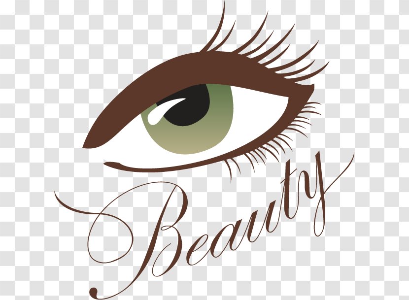 Cosmetics Make-up Eye Shadow - Silhouette - Beauty Cartoon Eyes Transparent PNG