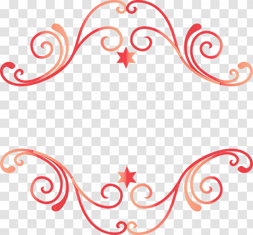 Red Line Heart Mathematics Geometry Transparent PNG