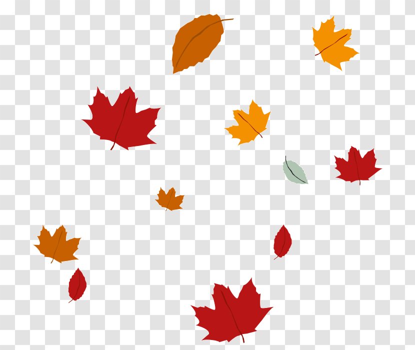 Maple Leaf Line Point Clip Art Transparent PNG