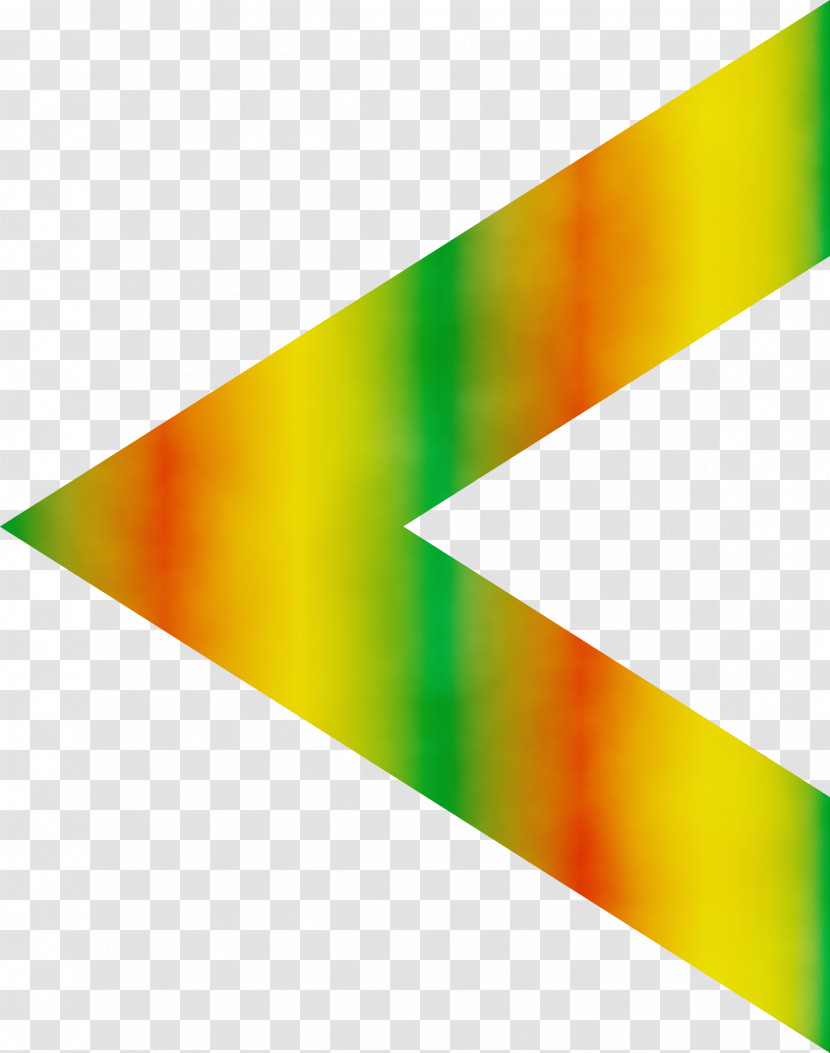 Green Yellow Line Flag Rectangle Transparent PNG