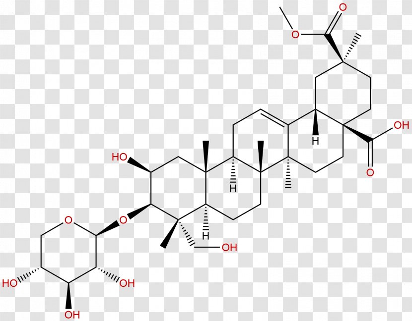 Oleanolic Acid Biochemistry Chemical Compound Triterpenoid Saponin - Area - Esculent Transparent PNG