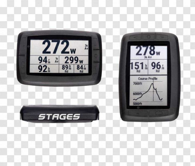 GPS Navigation Systems Cycling Power Meter Stages Bicycle Computers - Early Autumn Transparent PNG