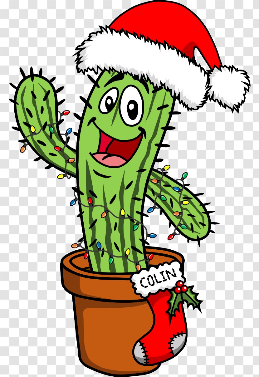 Clip Art Cactus Schlumbergera Illustration Christmas Day Transparent PNG