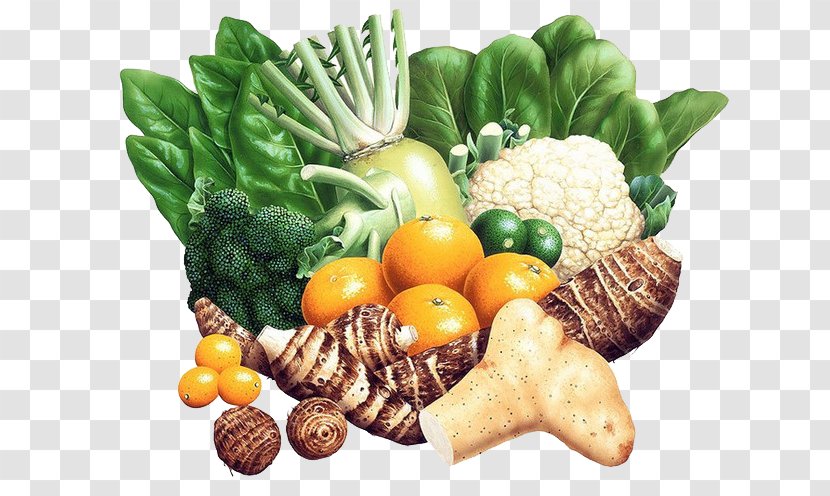 Vegetable Fruit Seasonal Food Ingredient - Green Vegetables Transparent PNG