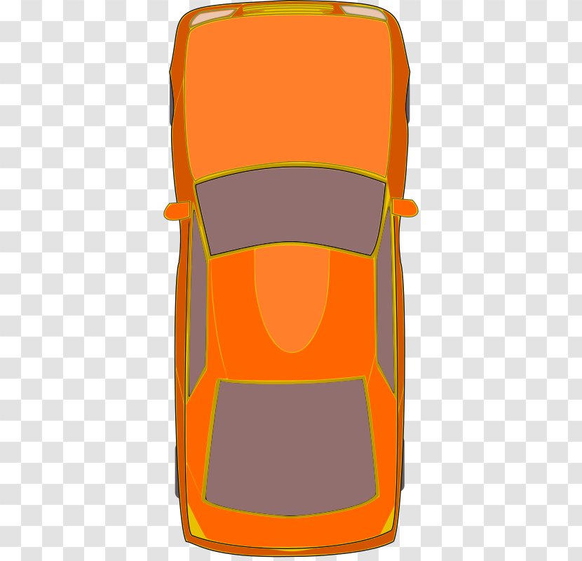 Cartoon Royalty-free Clip Art - Bag - A Plan View Of Car Transparent PNG