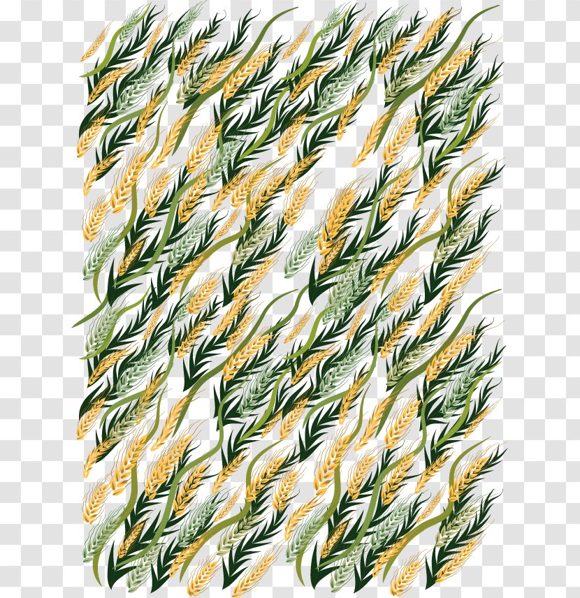 Hand-painted Vector Wheat - Artworks Transparent PNG