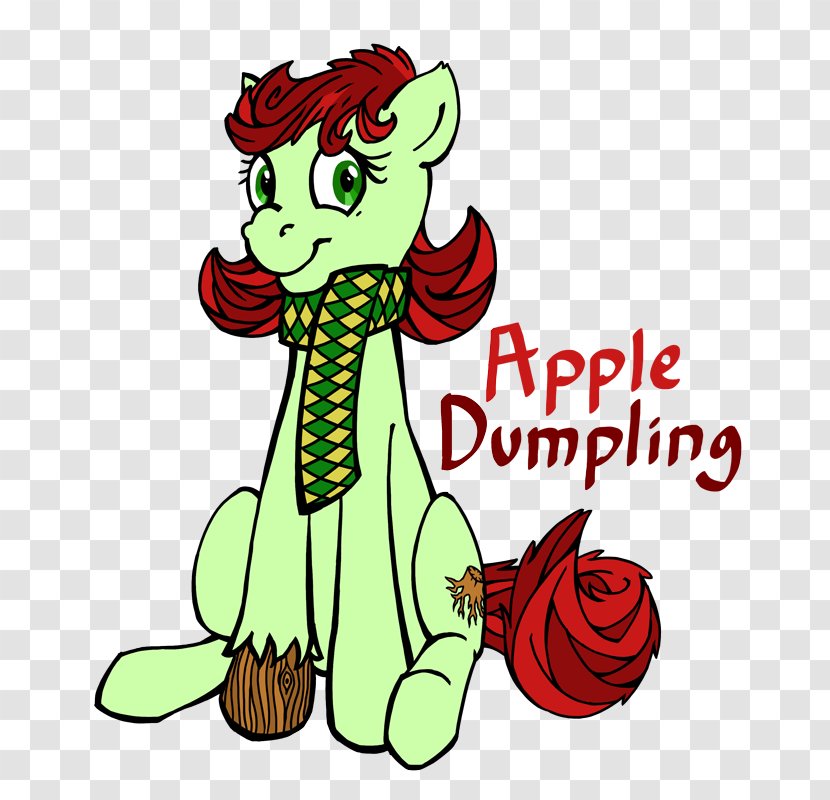Clip Art Flower Illustration Horse Cartoon - Food - Apple Dumplings Transparent PNG