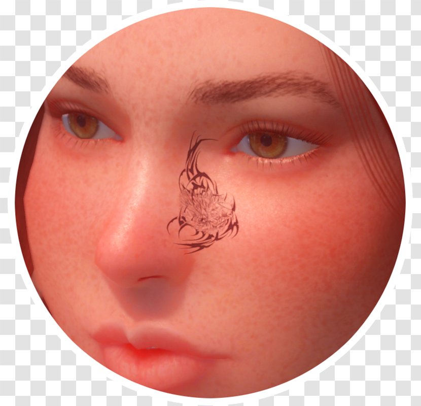 Snout Cheek Chin Eyebrow Jaw - Silhouette - Eye Transparent PNG