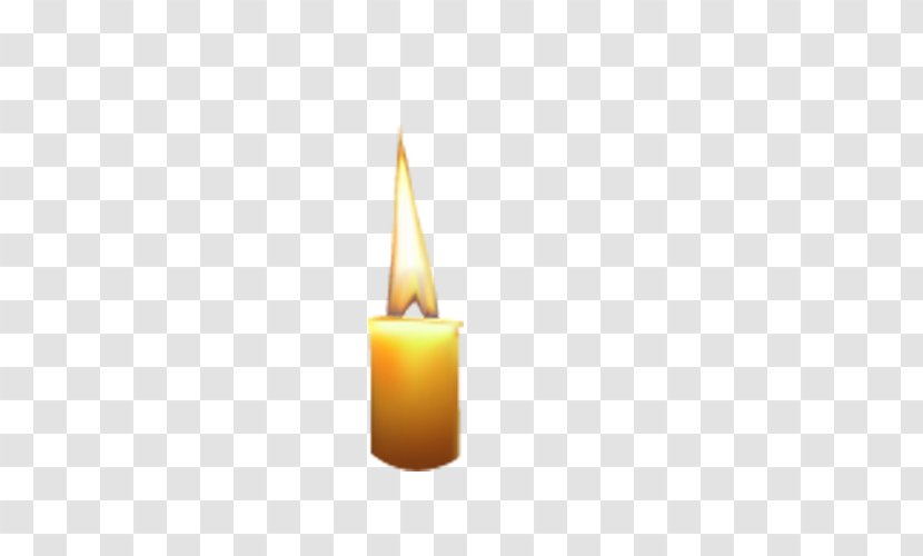 Candle Wax Yellow - Orange - Candle,Creative Candlelight Transparent PNG