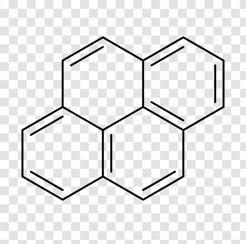 Polycyclic Aromatic Hydrocarbon Benzopyrene - Frame - Watercolor Transparent PNG