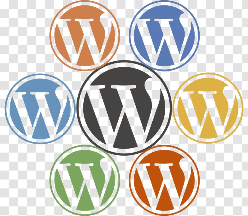 WordPress Web Development Logo - Yellow Transparent PNG