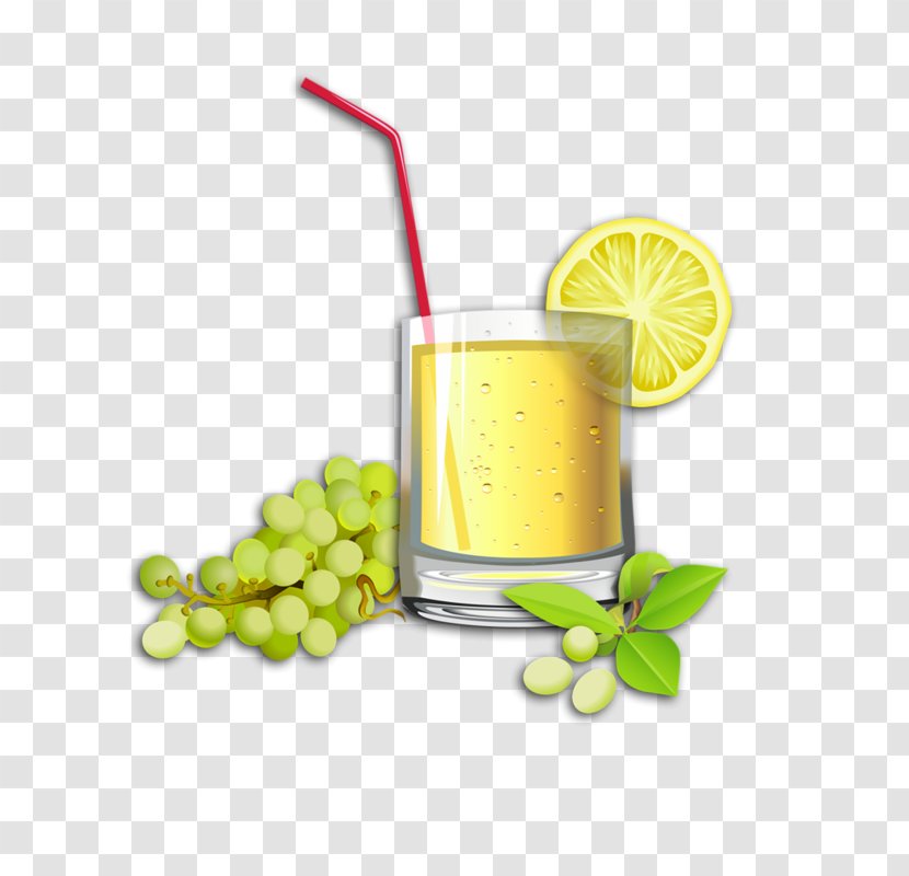 Lemon Juice Cocktail Garnish Health Shake Transparent PNG