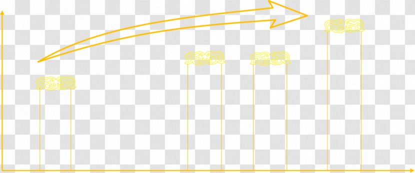 Brand Yellow Material Pattern - Rectangle - Arrow Information Table Transparent PNG