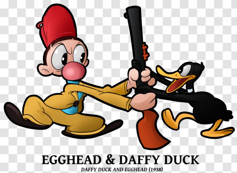Daffy Duck Elmer Fudd Marvin The Martian Looney Tunes Porky Pig - Vertebrate Transparent PNG