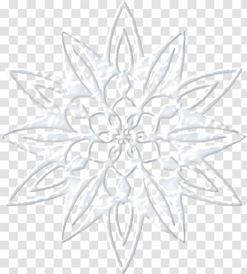 Snowflake Transparency And Translucency - Visual Arts - Transparent Transparent PNG