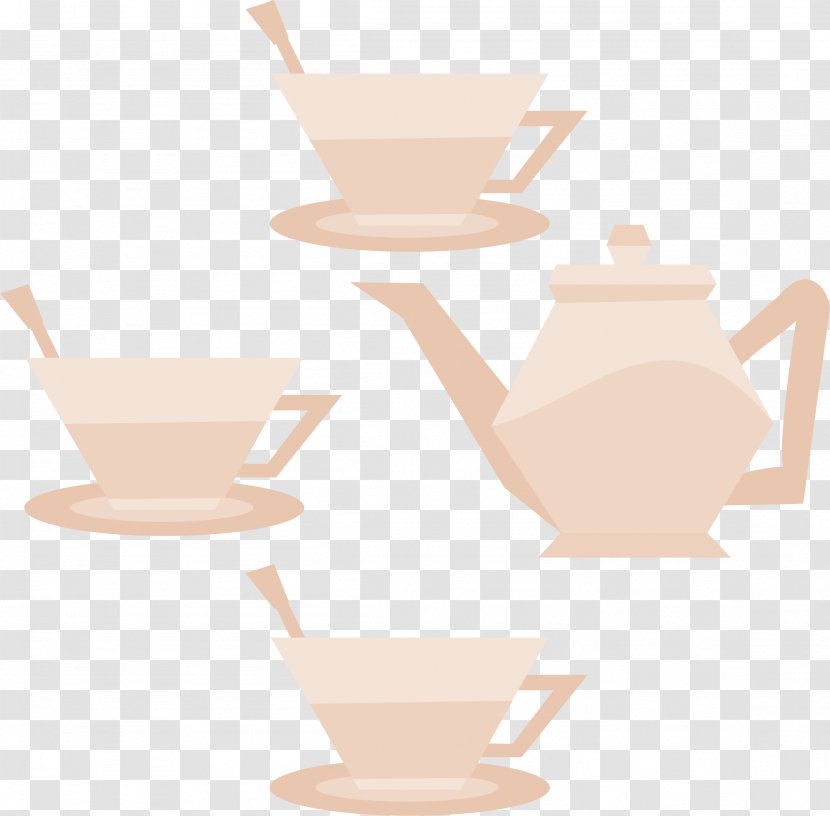 White Tea Coffee Party Clip Art - Drink - Teapot Transparent PNG