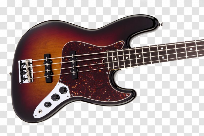 Fender Jazz Bass Sunburst Guitar American Standard Musical Instruments Corporation - Tree Transparent PNG