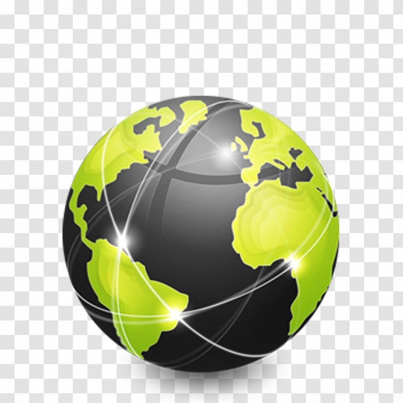 ICO World Wide Web Download Icon - Design - Earth Transparent PNG