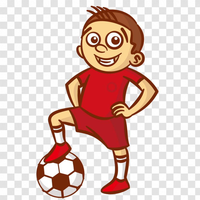 Vector Graphics Football Sports Cartoon Image - Finger - Cute Outfit Transparent PNG